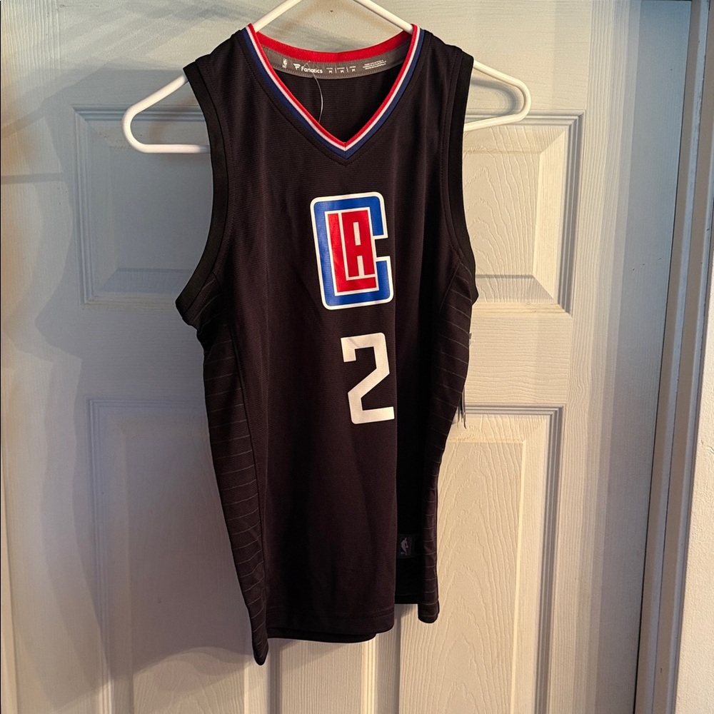 Los Angeles Clippers Kawhi Leonard  #2 Black NBA Jersey